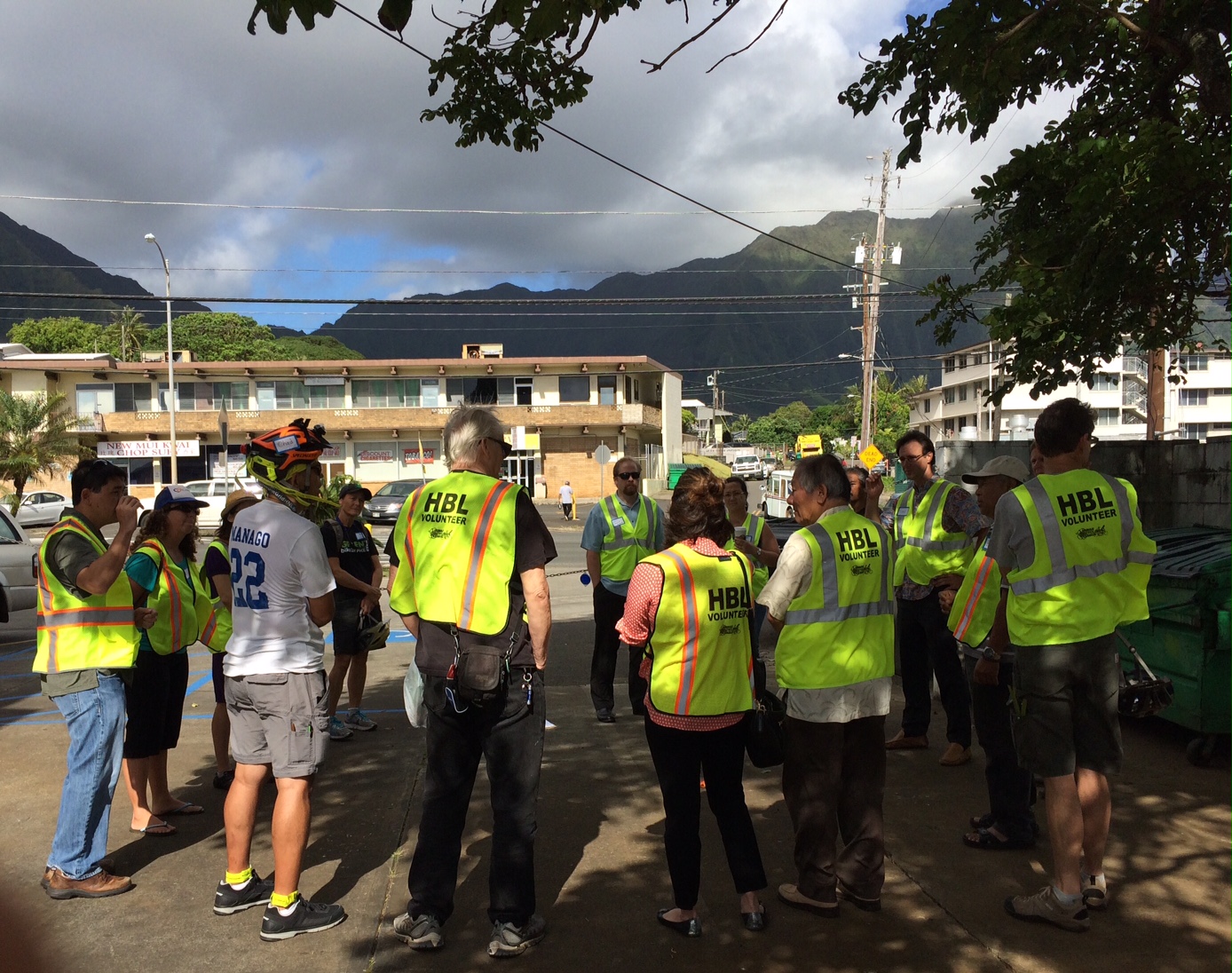 Solutions Meeting at Kamehameha Hwy and Pahia Rd.